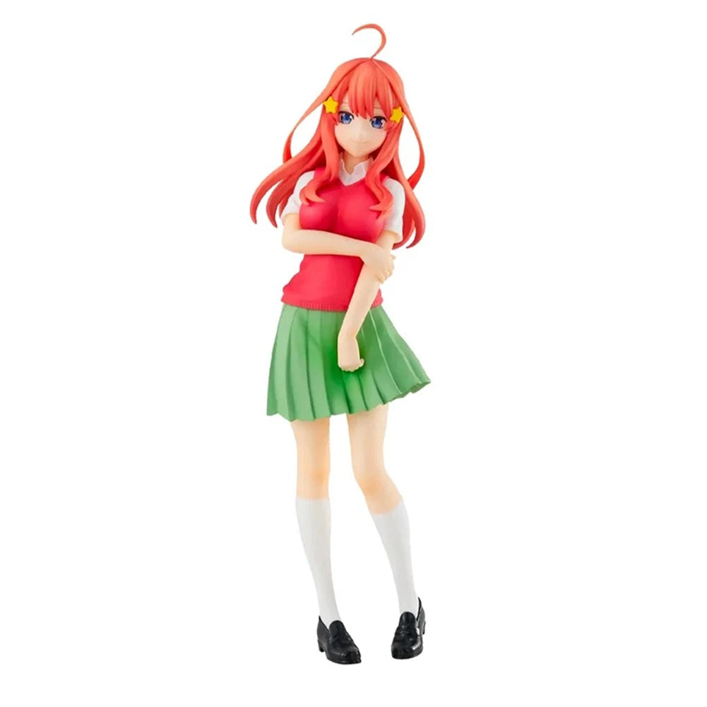 Anime Nakano Miku figure Nakano Miku Nakano Nin action figures Nakano Miku Nakano Nin figurine PVC Model Collection Statue Gifts