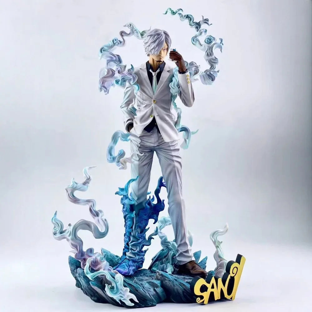 27cm/10.62in Anime ONE PIECE Figure Nika Sanji Action Figures Pvc Collection Model Toys for Gifts