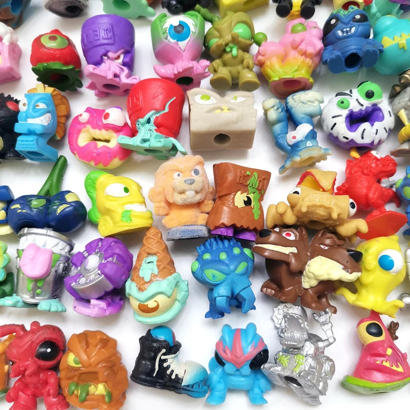 New Arrival 10pcs/lot Anime 3D Trash Figure Ugly Garbege Pack Soft Monster Model Toy Collectible Gift for Young Man Wholesale