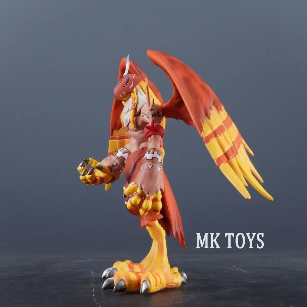 18cm Anime Digimon Adventure Figure Garudamon Action Figures Pvc Statue Desktop Ornamen Collection Model Toys Gifts