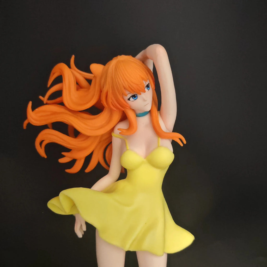 Asuka Langley Soryu Anime Girl Figure Collectible Pvc Model Statue Desktop Ornament For Home Display Decoration Anime Lovers