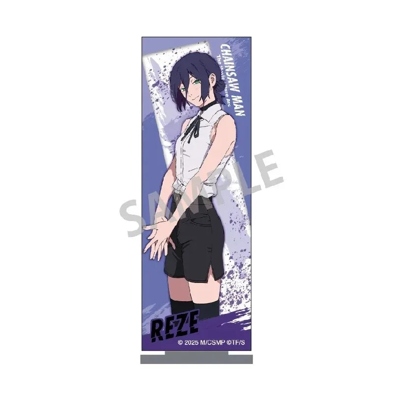 For Chainsaw Man 15cm Acrylic Standee Makima Power Aki Angel Reze Denji  Cosplay Anime Desktop Decoration Ornament Holiday Gift