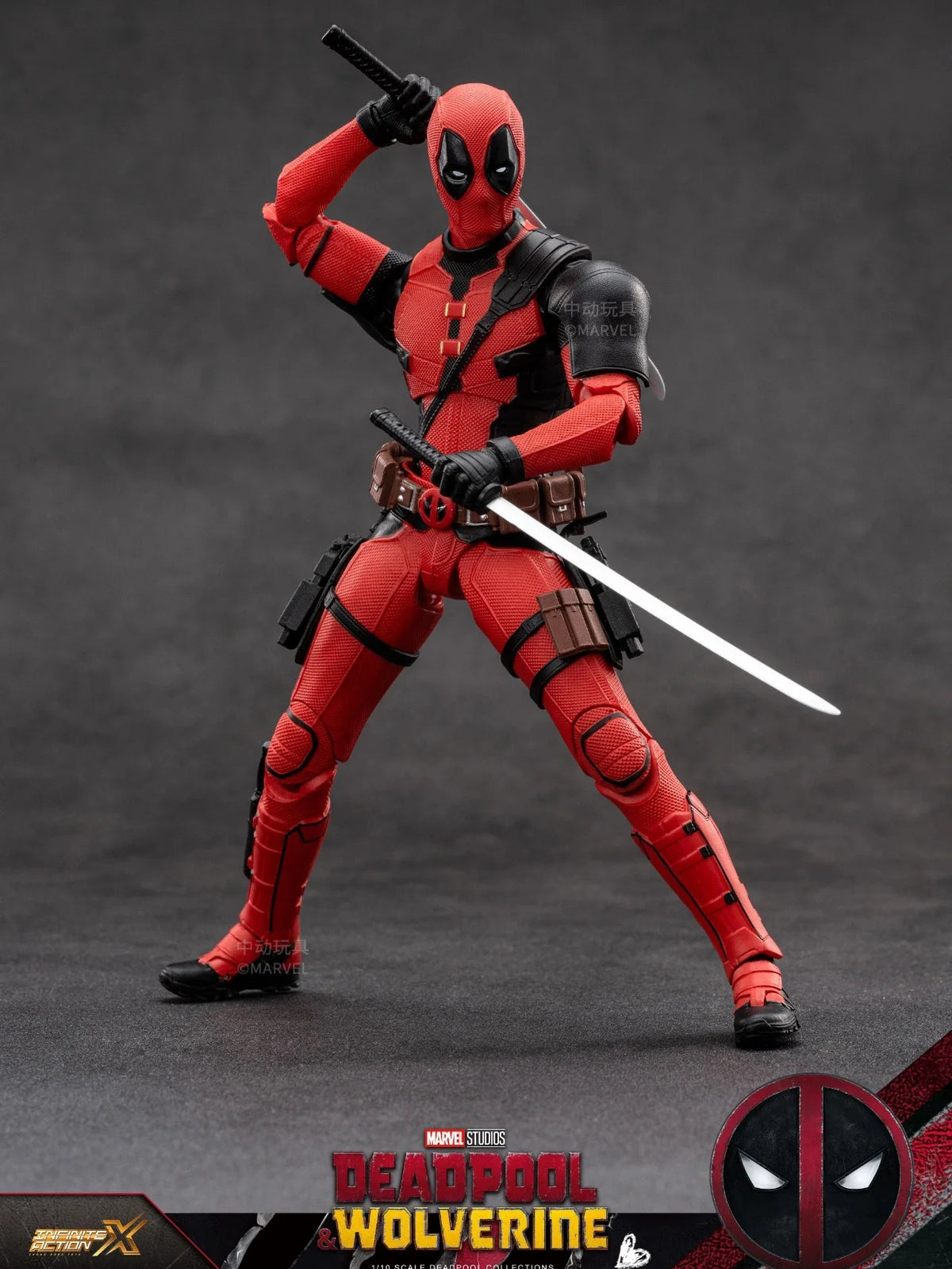 2024 Deadpool & Wolverine 1/10 Action Figure ZD Original X-Men Dogpool Wilson Model Movie SHFiguarts Toys for Kids Doll Gift