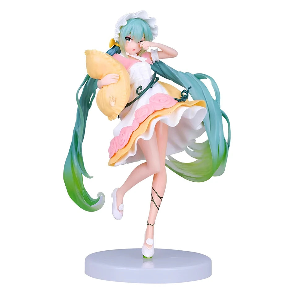 Hatsune Miku Figure Bauhinia Flower Sour Berry Candy Hatsune Miku Anime Beautiful Goddess Figure Tabletop lovely Decorations Toy