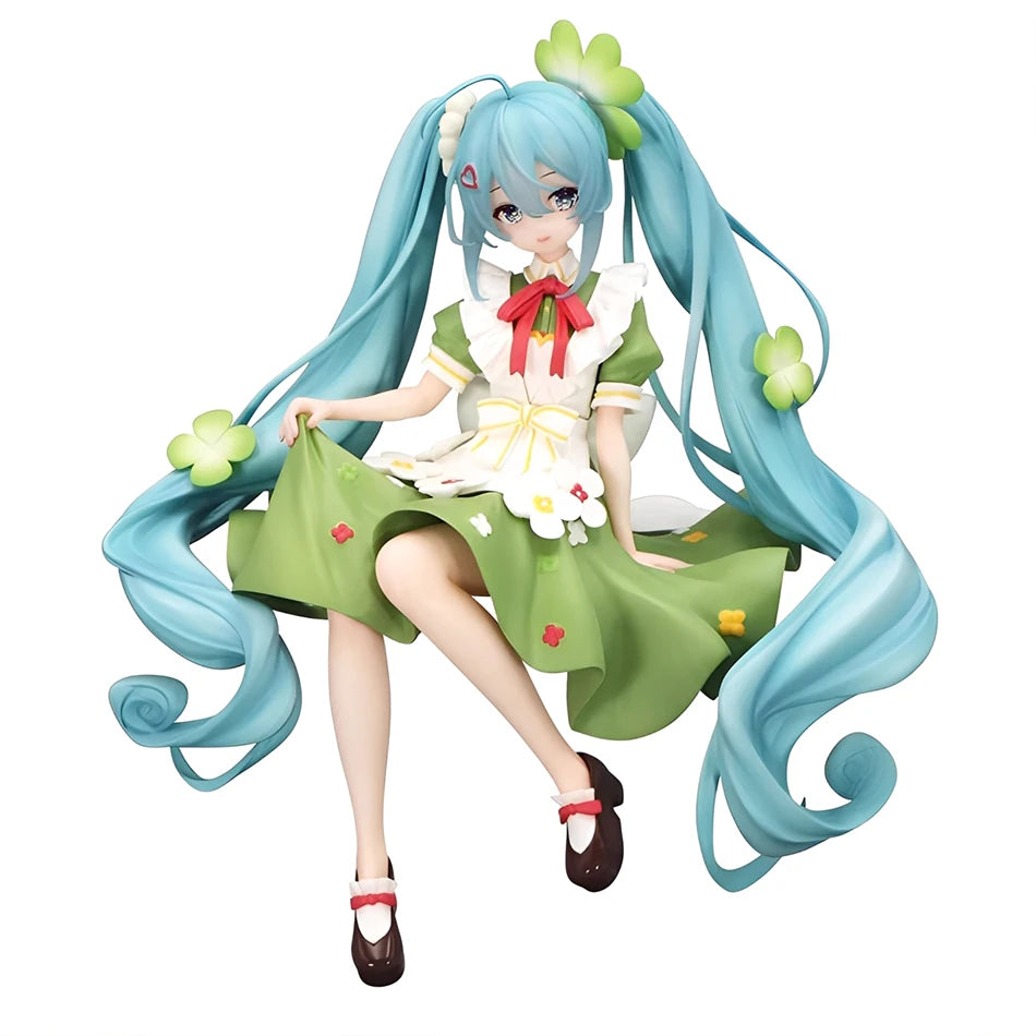 Hatsune Miku Figure Bauhinia Flower Sour Berry Candy Hatsune Miku Anime Beautiful Goddess Figure Tabletop lovely Decorations Toy