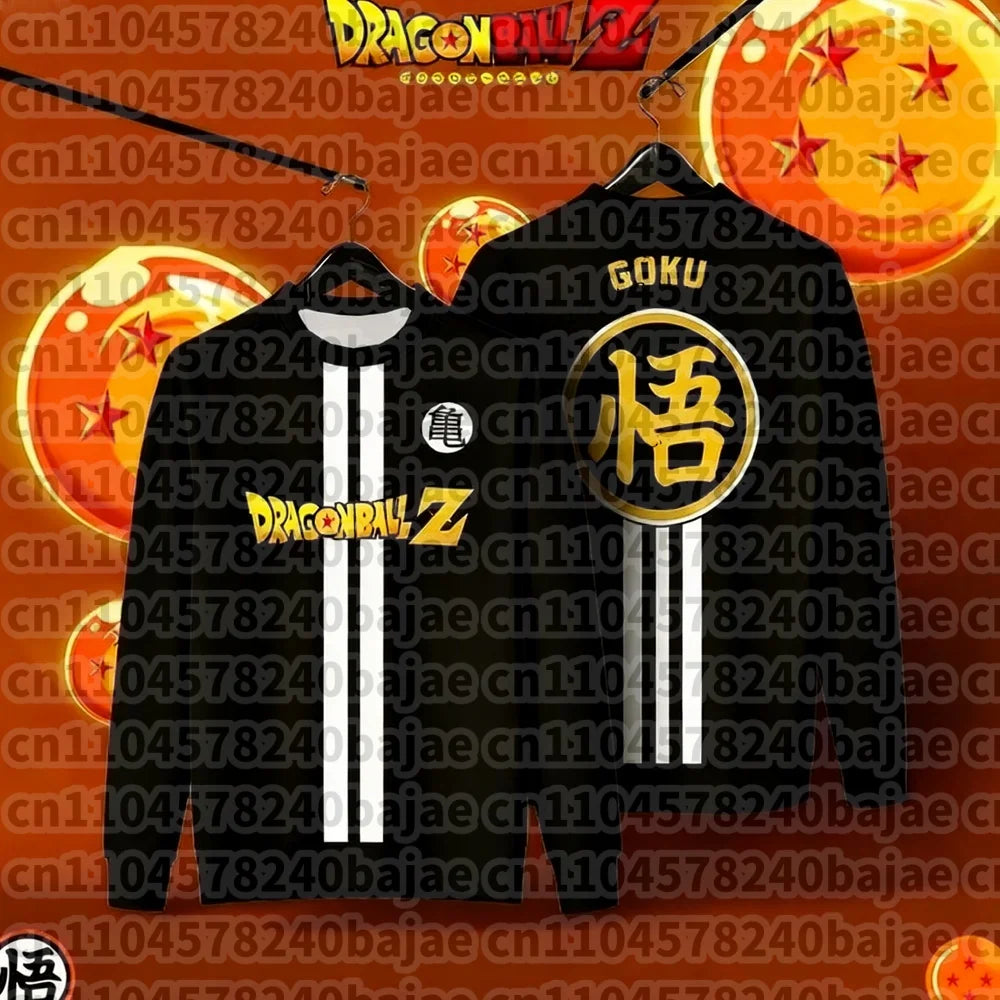 2026 Japanese Anime Dragon Ball Z Son Goku 3D Adult Mens/Womens Autumn/Winter Long Sleeve T-Shirt Kids Cartoon Long Sleeve Tops