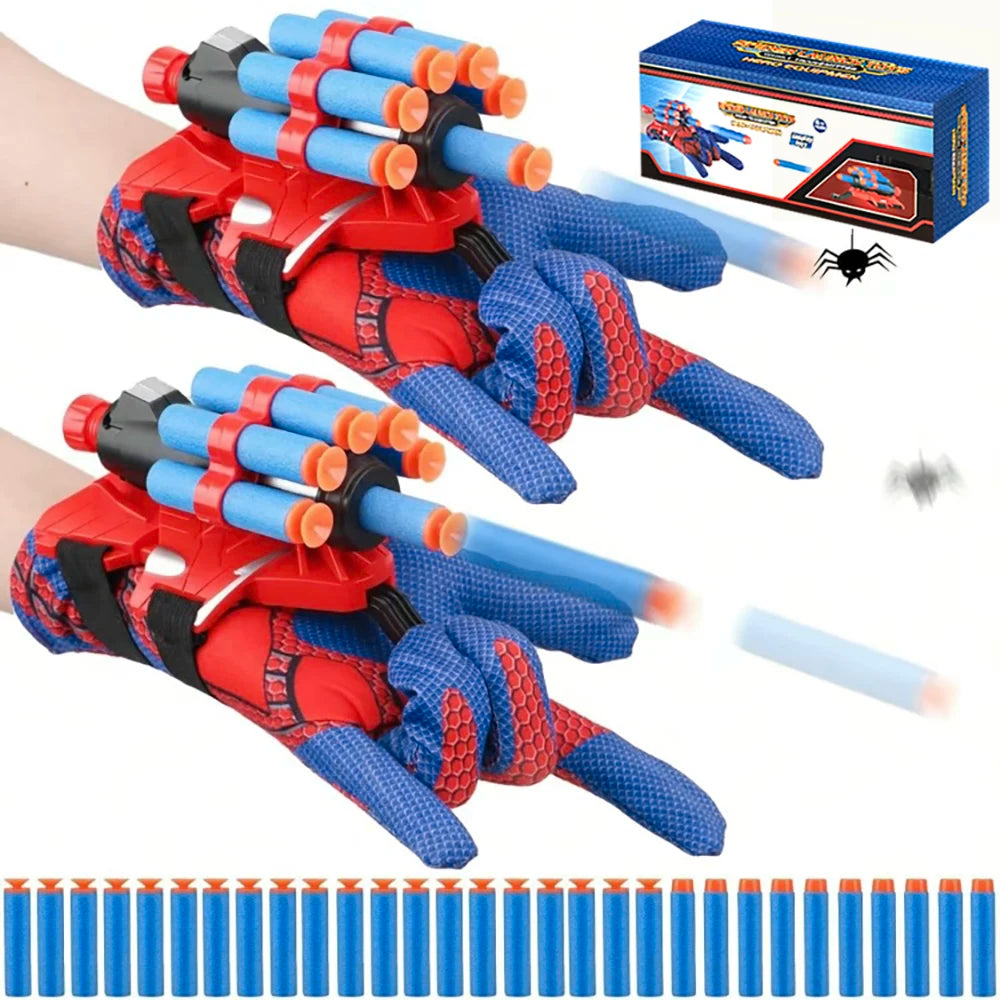 Hero Cosplay Spider Role-Playing Prop Set, Halloween Spider Character Props, Boys' Hero Costume Set, Festival Party Outfit, Ideal Hero Props for Boys, Stage Performance Props, as Birthday Gifts, Holiday Gifts, Party Gifts, Ha
