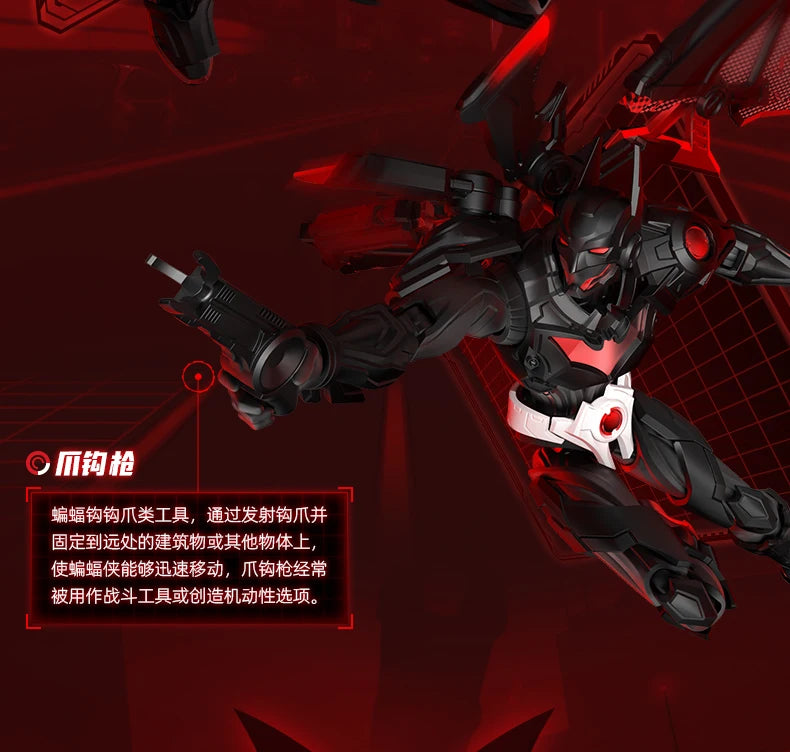 Blokees Heroes Harley Quinn Nightwing Batman Beyond Champion Class Figure Batman Toy Collectible Desktop Assemble Display Gift