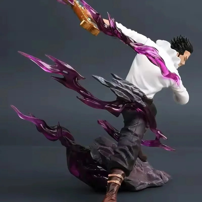 30cm One Piece Dracule Mihawk Figure One Piece Anime Figures Pvc Statue Desktop Ornament Collectible Model Toys For Gifts