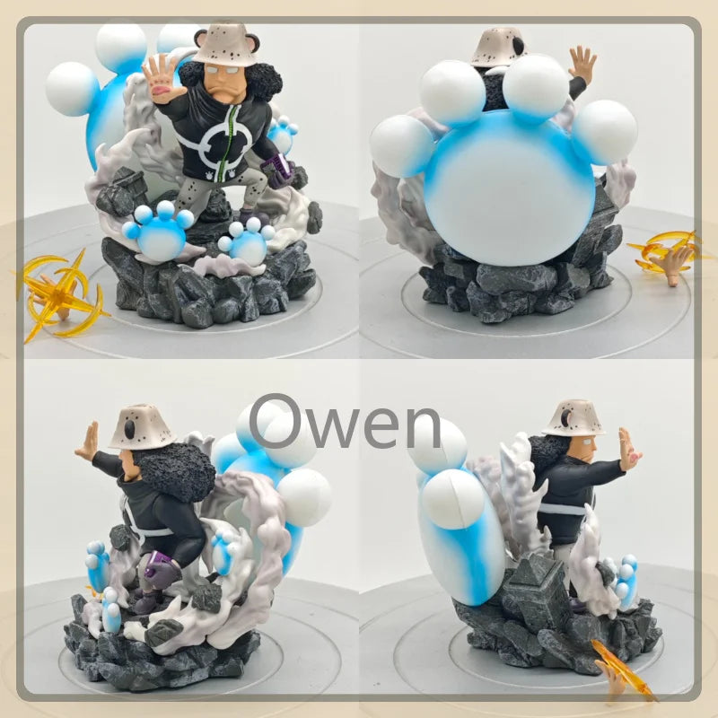 Luffy Gear 5 Nika & Rayleigh Sitting & Kuma Hand Sign Pose One Piece  Action Figures PVC Statue Anime Collectible Model Toy Gift