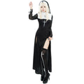 New Halloween Cute Female Anime Nun Costume Role Play Performance Clothes Sexy Ladies Performance Fancy Dress Sister Costume