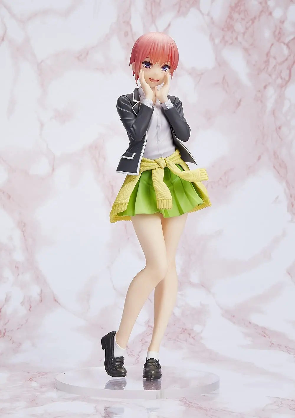 Anime Figure Nakano Nin Nakano Ichika Itsuki Action Figure JK School Uniform Girl Nakano Miku Figurine Collection Anime Gift
