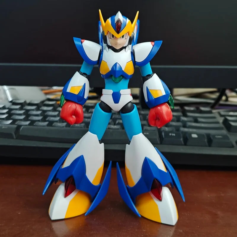 KP701 Rockman X Fifth Form Falcon Armor Model Kit Action Figures Desktop Ornament Doll Mega Man Toy Gift Collectible