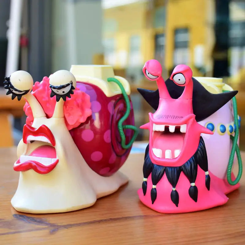 2022 New One Piece Anime Ace Luffy Edward Newgate Law Doflamingo Jinbe Den Mushi Action Figure Model Collection Gift
