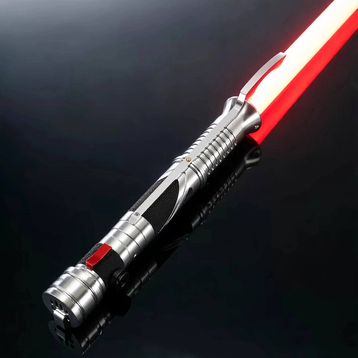 JS Upgraded RGB3.0 DK Lightsaber, Metal Hilt, Smooth Swing, Flash on Impact, Heavy Dueling Lightsaber, Cosplay Toy