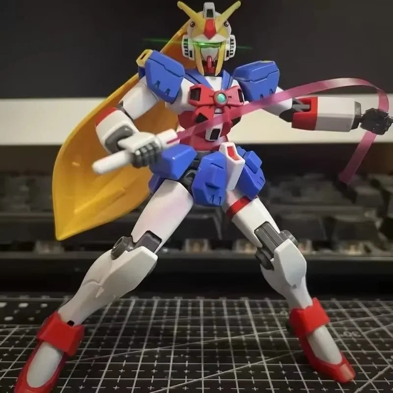 Nobel Prize-Sailor Moon Mobile Fighter G HG 1/144 Mech Assembly Model Kit Action Figures Desktop Decoration Doll Boy Puzzle Toy