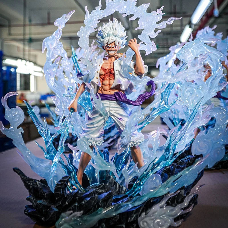 Nika Luffy One Piece Anime Action Figures Trendy Toy Pvc Static Statue Model Ornament Desktop Decor Collection Peripheral Gifts