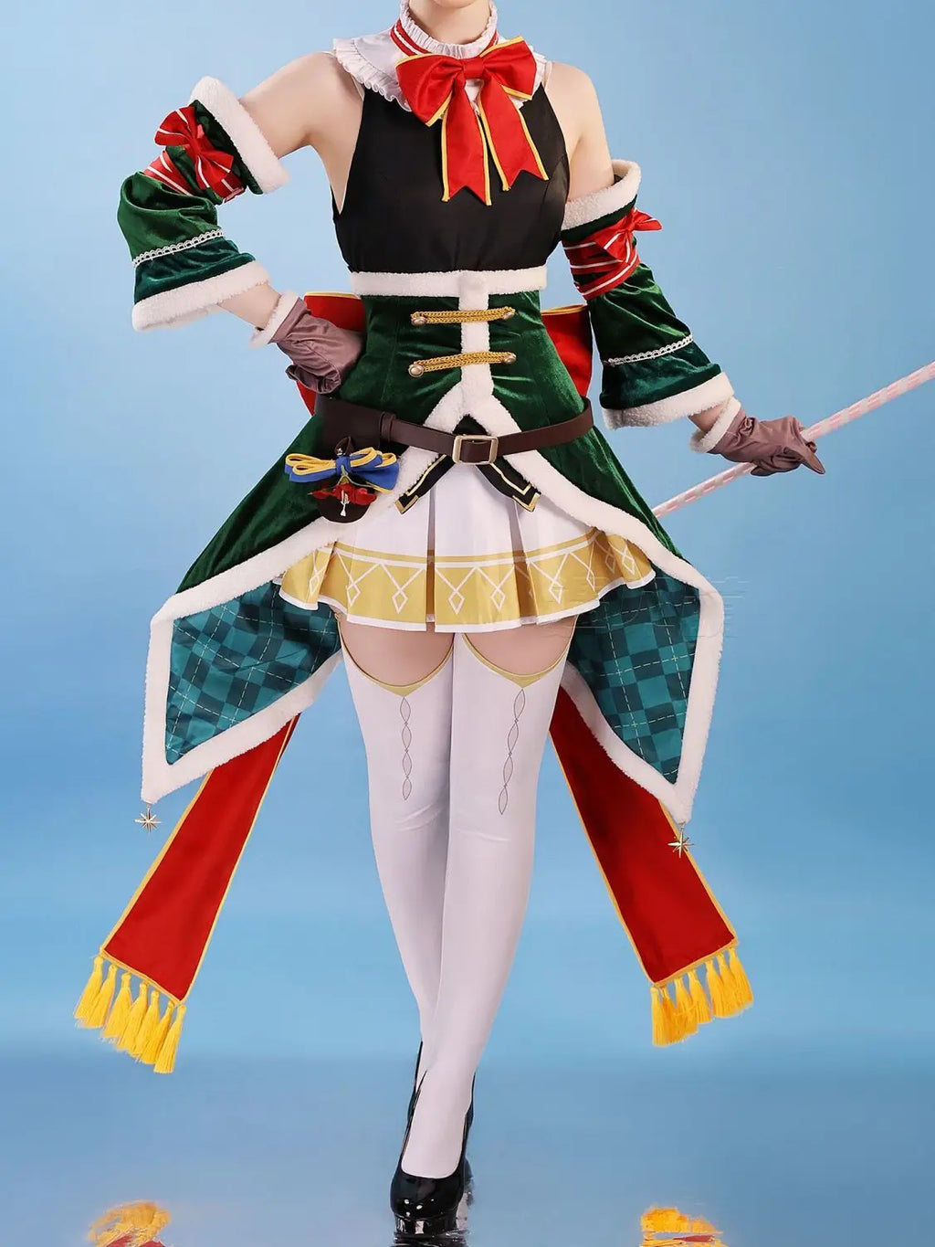 Rem Ram Christmas Dress Emilia Cosplay Costume Anime Re:ZERO - Starting Life in Another World  Dress for Women Halloween Suits