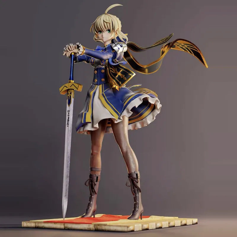 Ane Studio Saber Artoria Pendragon Figure Fate Stay Night Anime Collectible Pvc Statue Desktop Decoration For Anime Collectors
