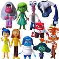 New Inside Out 2 Action Figure Toy Cartoon Movie Joy Anxiety Anger Sadness Disgust Fear Model Doll Figurines Kids Gift