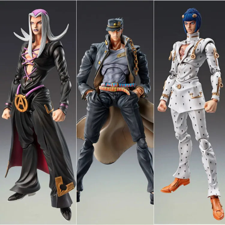 Superimage Kujo Jotaro Movable Action Figure Jojo Collectible Anime Model Toy Desktop Decoration For Fans Of Wonderful Adventure