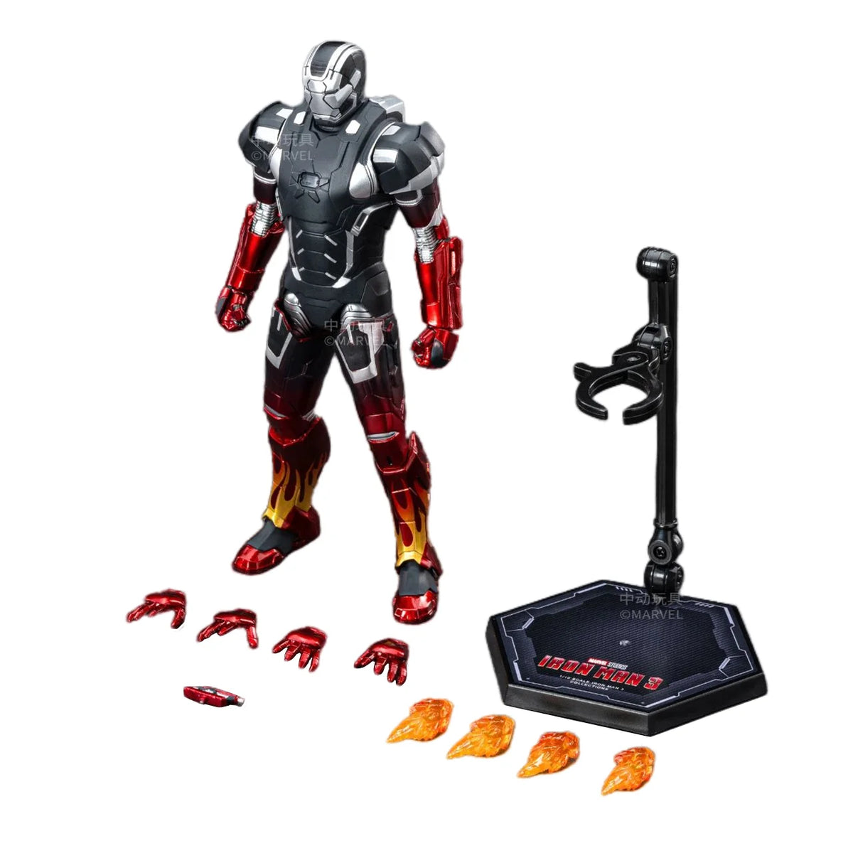 ZD Iron Man Figure Legends Iron Man Mk41 Mk47 Tank MK24 Iron Patriot 2.0 MK35 Red Snapper 1/10 Scale Iron Man Collections Gift