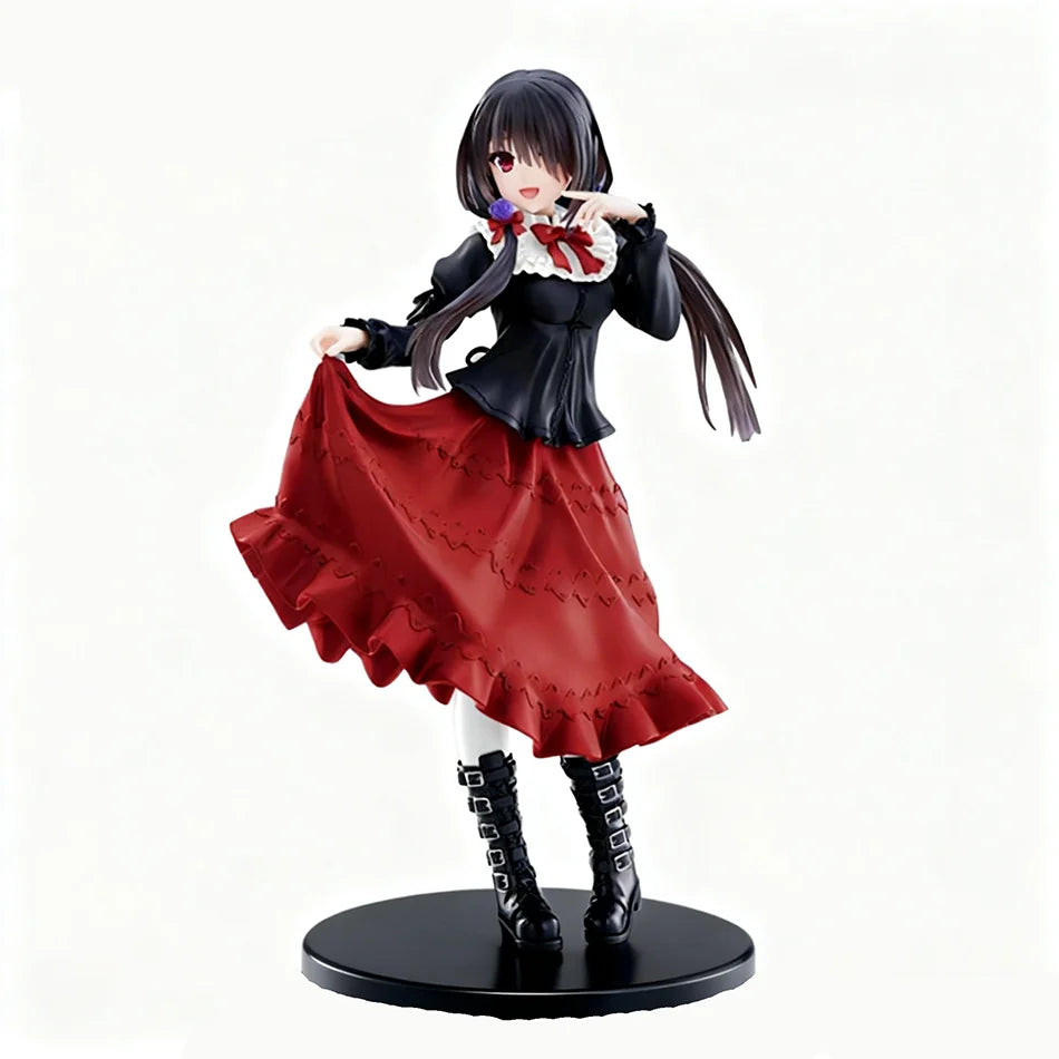 Date A Live Figure Tokisaki Kurumi Casual Wear Ver. PVC Action Figure Anime Figure Model Toys Collection Doll Gift