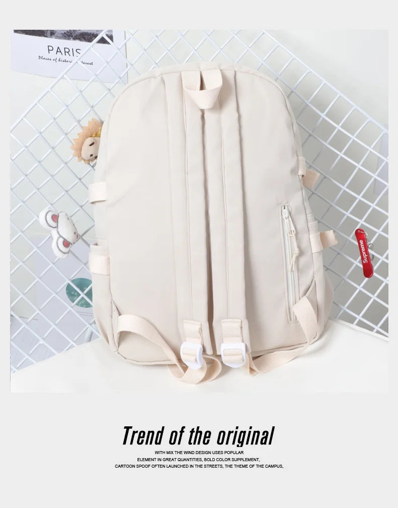 Alien Stage Anime Peripheral Kawaii Student Schoolbag Large Capacity Backpack Animation Peripheral Bag Leisure Backpack For Fans