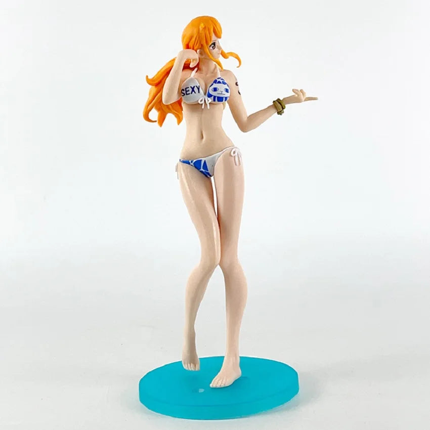One Piece Anime Figures Nami Nico Robin Nefertari Vivi Shirahoshi PVC Action Figure Collection Model Toys for Fans Gift