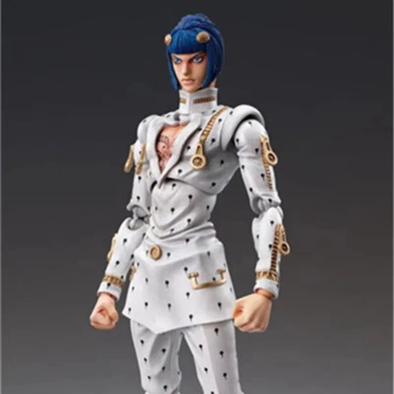 Superimage Kujo Jotaro Movable Action Figure Jojo Collectible Anime Model Toy Desktop Decoration For Fans Of Wonderful Adventure