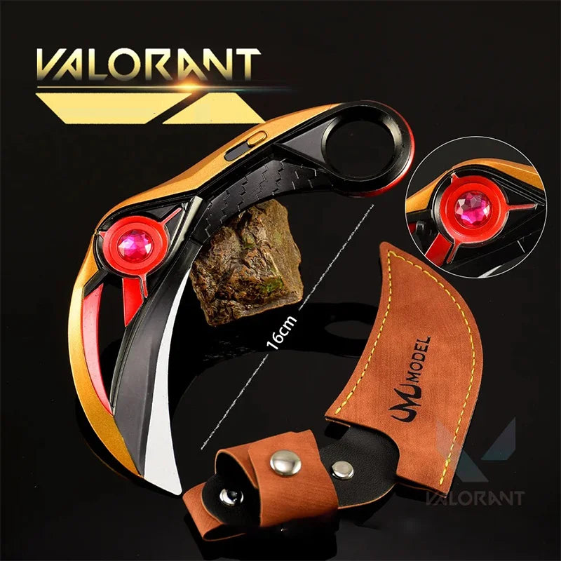 Valorant Melee Knife Toy Sword Figure Karambit Prime Reaver Series VCT Claw Knife Ion Tactical Knives Boys Gifts Game Gifts