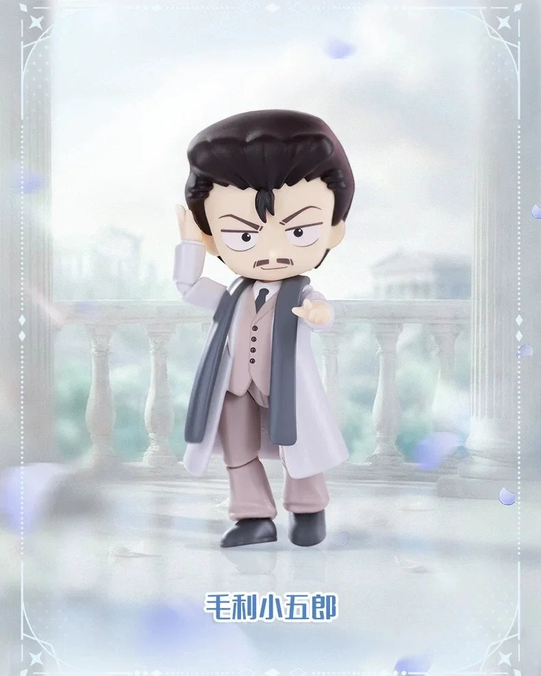 In Stock BLOKEES Detective Conan Encounter Q Series 30th Anniversary Kaito Kid BJD Figure Collectible Model Ornament Toy