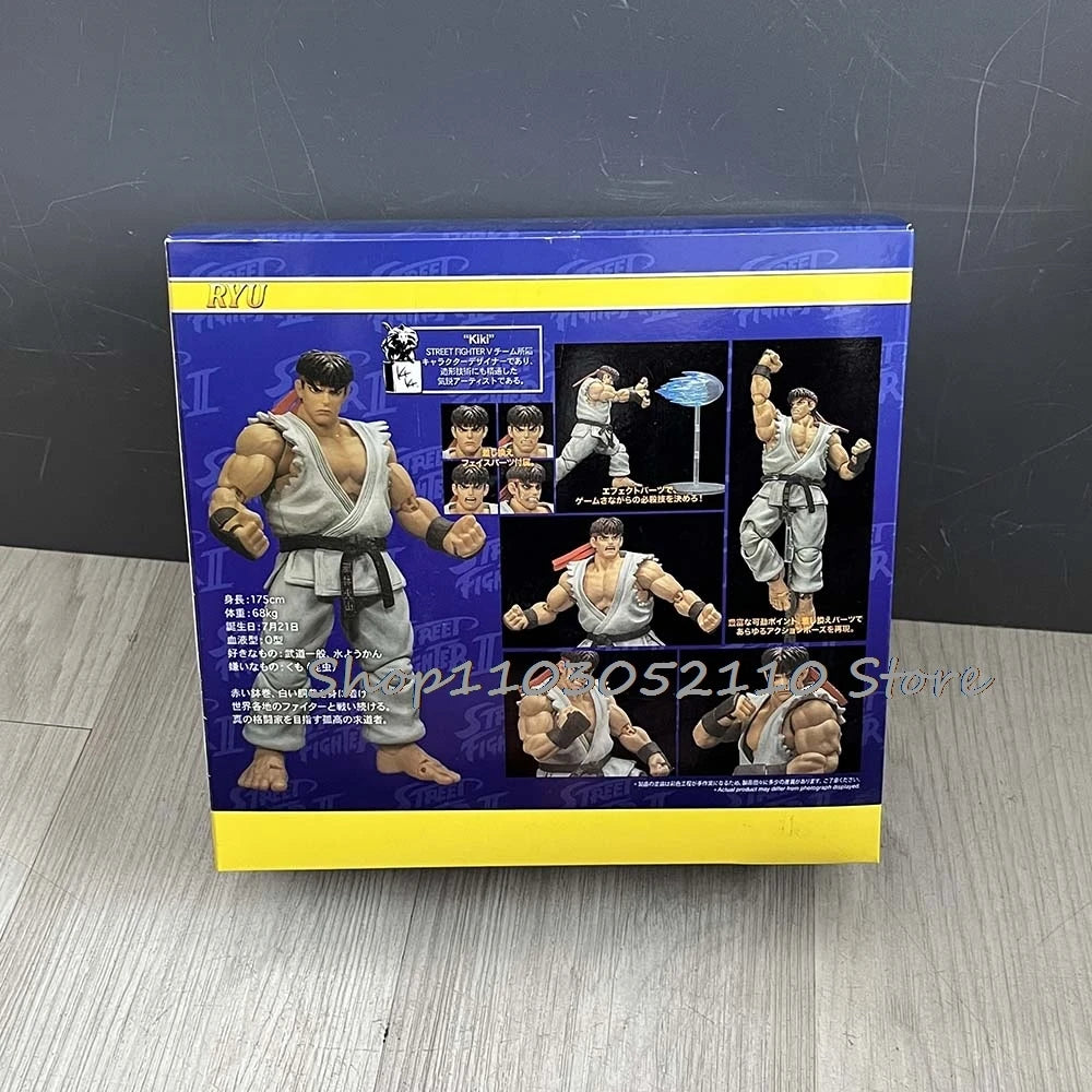 ST Street Fighter Guile Ken Ryu Action Figure Anime The Final Challengers Model Doll Statue Joint Movable Movie Toys Gifts