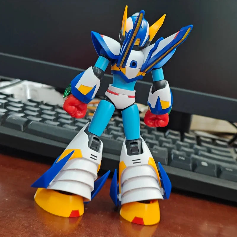 KP701 Rockman X Fifth Form Falcon Armor Model Kit Action Figures Desktop Ornament Doll Mega Man Toy Gift Collectible