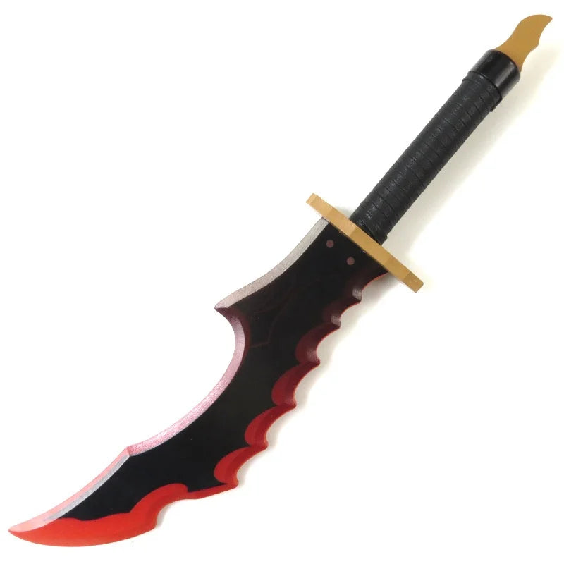 Solo Leveling Kanata Sword Mizushino Shun Anime Cosplay Prop Wooden Ninja Knife Real Size Japanese Katana Samurai Sabre Toy Gift