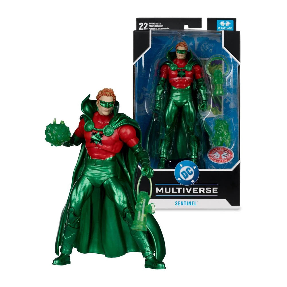 Mcfarlane Toys Batman Arkham Knight/Neal Adam/Kelly Jones/Justice League/Kid Flash/Sentinel 7in Action Figure Model Doll