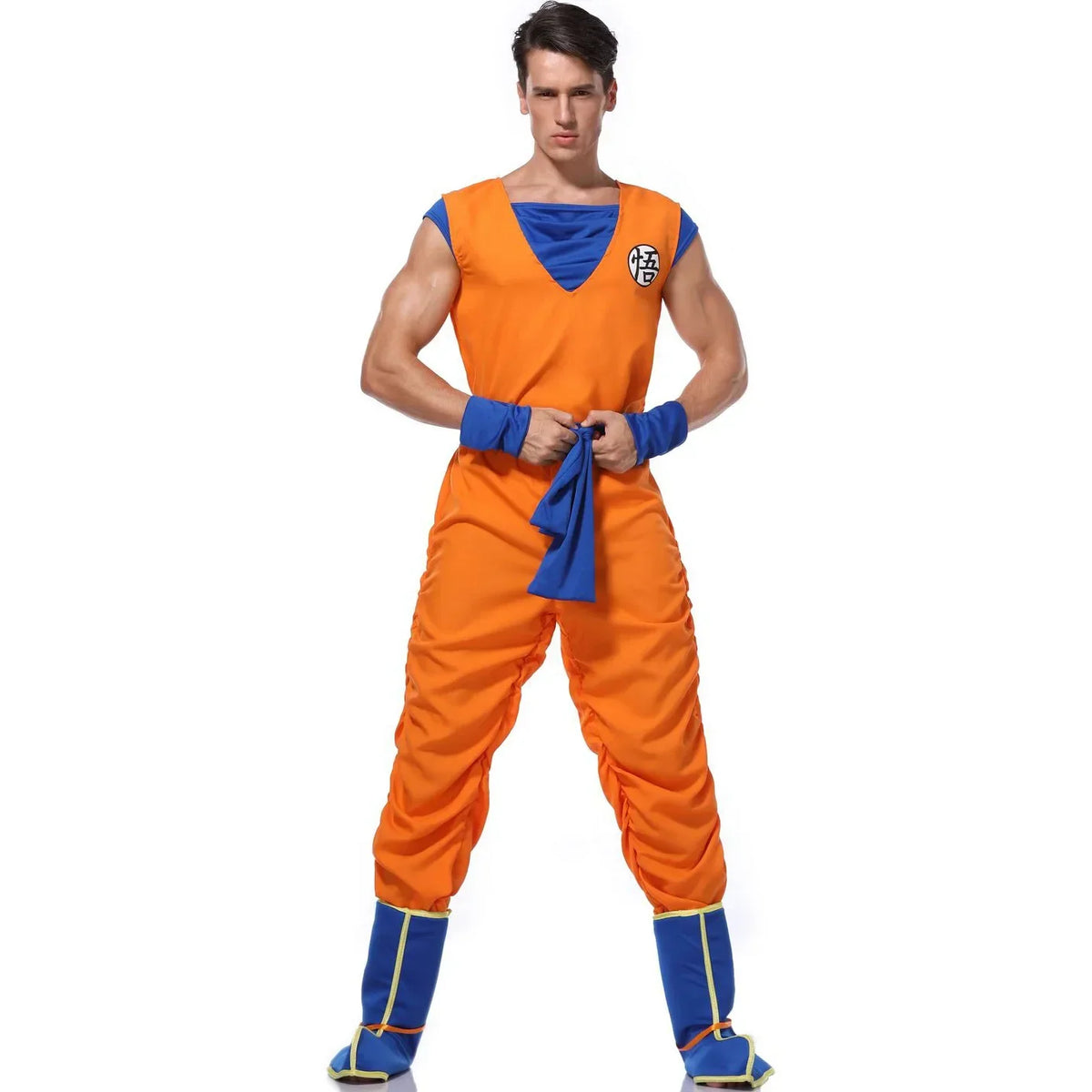 Anime Adult Suits Son Goku and Piccolo Cosplay Costume Son  Anime Superheroes Jumpsuit Role Play Dress Up