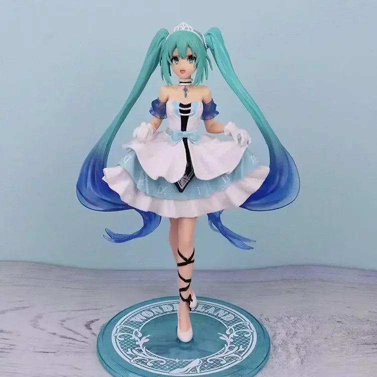 Anime figure Virtual Singer Hatsune Miku Manga Statue Figurines Pvc Action Figure 14~25cm