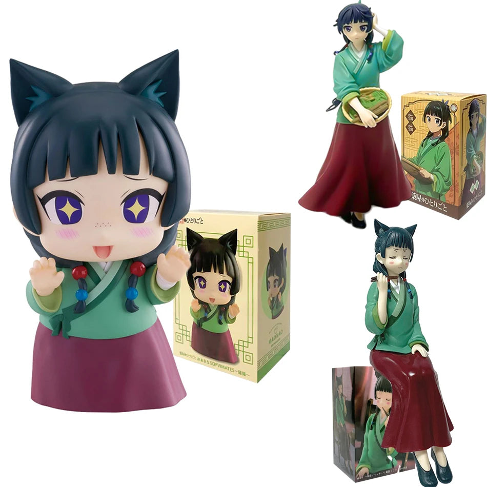 Anime The Apothecary Diaries BANPRESTO Q-version Figure Model PVC Model Collectible Ornaments Dolls Toys Holiday Gift In Stock