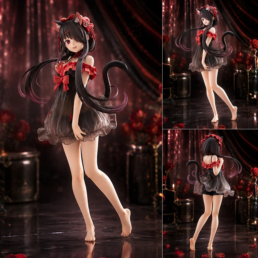 1pc Dark Demon Maid Figure Model, Anime Atmosphere Desk & Car Decor Collectible Statue, Ideal Gift for Birthdays & Holidays.
