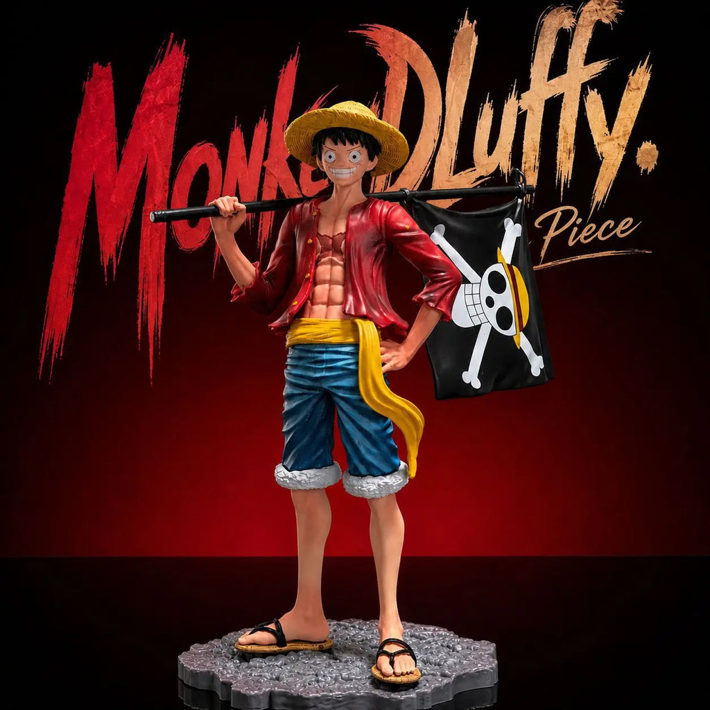 One Piece Luffy Gear 5 Action Figure Wano Arc Statue Anime Figure Collectible Model Toy