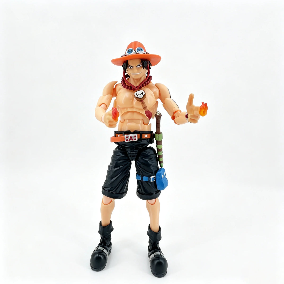 Bandai SHF Ace Articulated Action Figure Desktop Collectible Ornament, Perfect Gift for Boys Grade Anime Statue