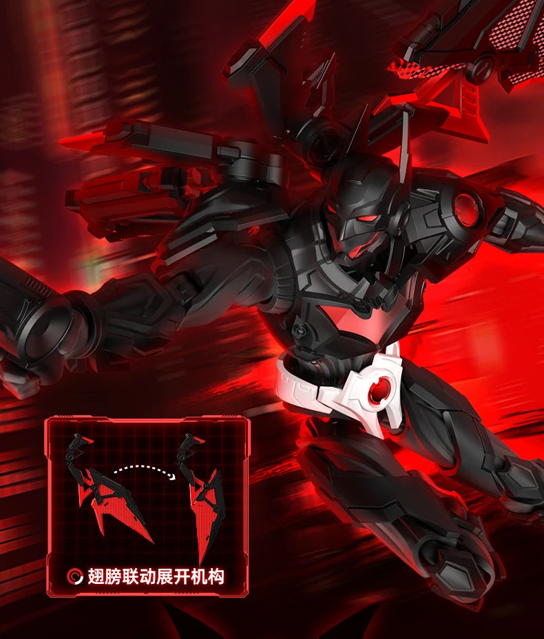 Blokees Heroes Harley Quinn Nightwing Batman Beyond Champion Class Figure Batman Toy Collectible Desktop Assemble Display Gift
