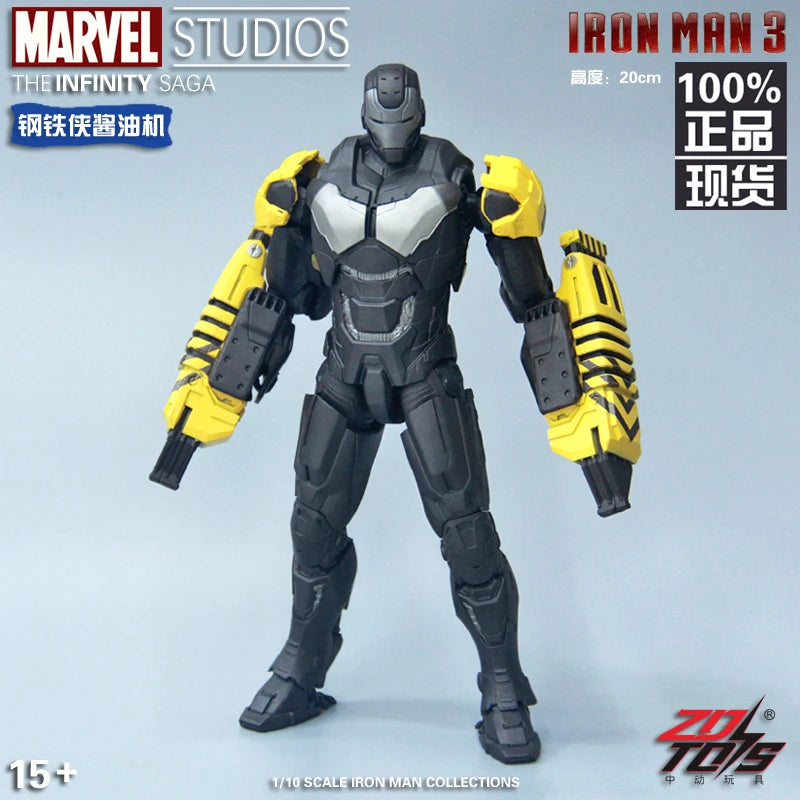ZD Toys Marvel Studios Iron Man MK3 Action Figure MK35 MK24 MK40 MK38 Tony Stark Ironman Figure Action Collect Toy Gift