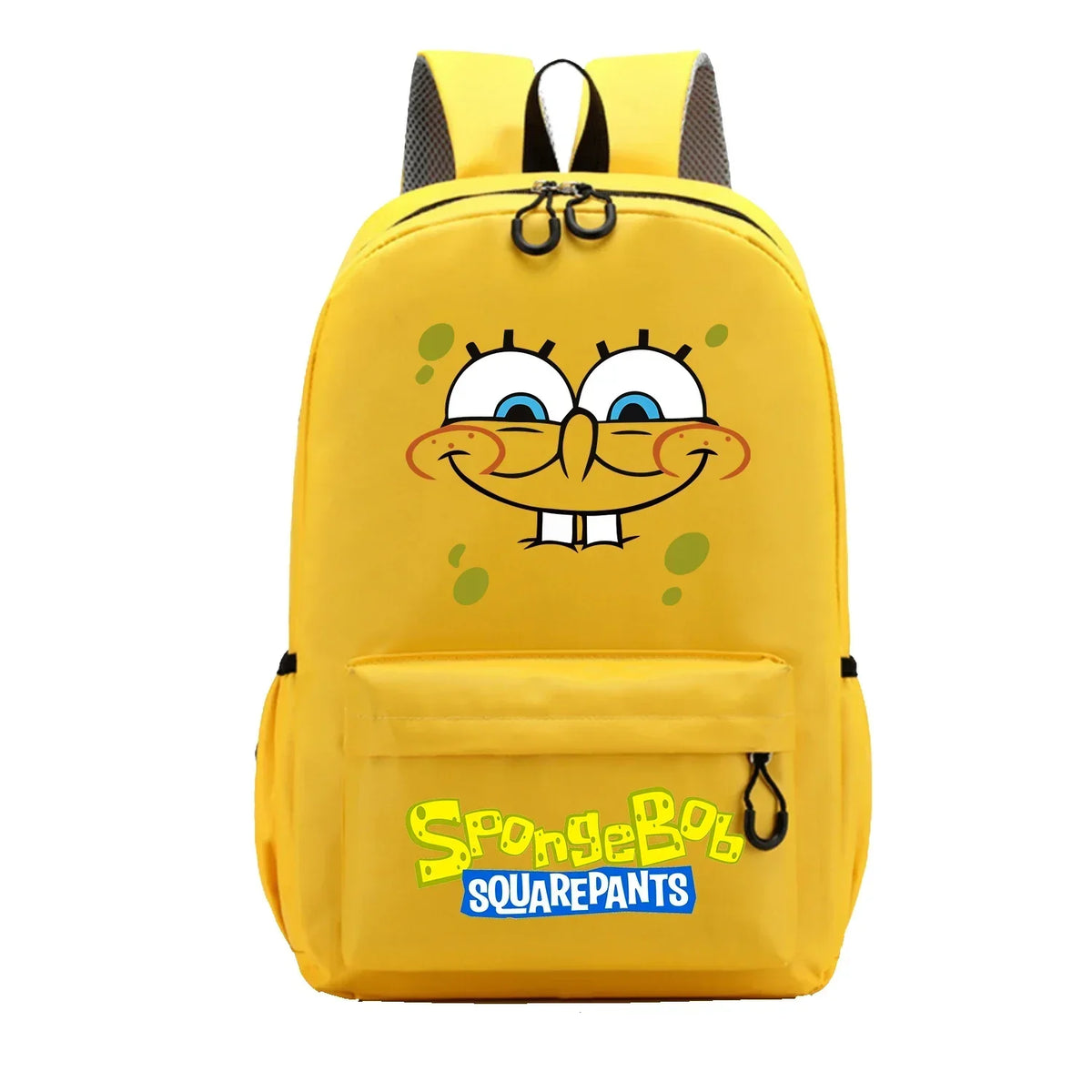 Spongebobs Yellow Backpack Cartoon Emote Schoolbag Boy Girl Anime Partern Knapsack Fashion Student Large-capacity Book Bags Gift