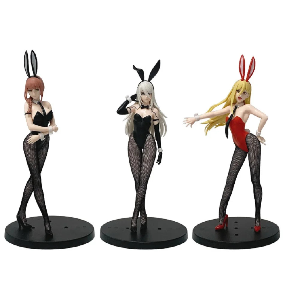 22cm Anime Bunny Girl Action Figure PVC Model Toy , Collectible Figurine Desktop Decoration Gift for Anime Fans