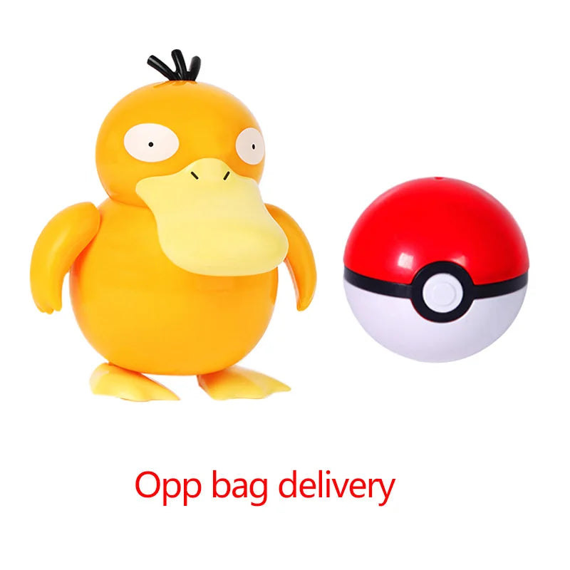 Deform Pokemon Pokeball Greninja Lucario Ball Action Figure Toy Set Mew Pikachu Dragonite Snorlax Venusaur Blastoise Elf Monster