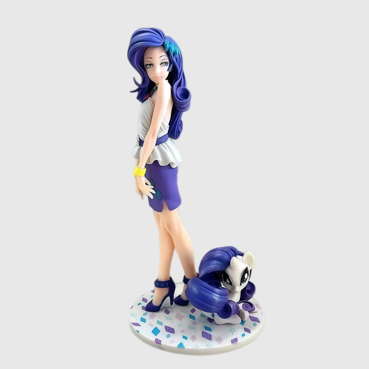 20-22cm Anime My Little Pony Figure Twilight Sparkle/Rainbow Dash/Apple Jack/Hatsune Miku Action Figures PVC Collection Toy Gift