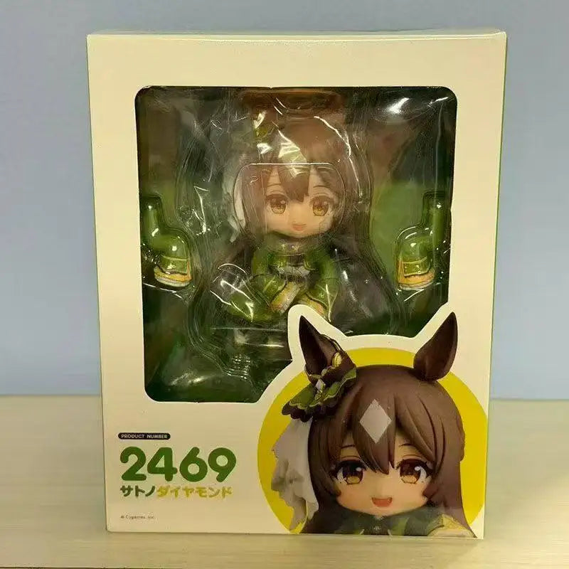10CM Q Version Anime Uma Musume Pretty Derby Nendoroid Ko Articulated Action Figure Desktop Decoration Ornament Model Toys Gift