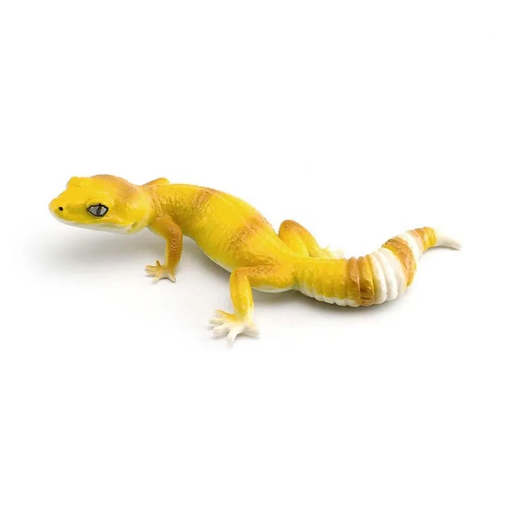Simulation Lizard Model Figurines Miniature Educational Reptile Animals Figures Congnitive Static Gecko Figure Birthday Gift